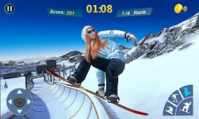 Snowboard Master 3D ekran görüntüleri
