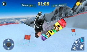 Snowboard Master 3D ekran görüntüleri