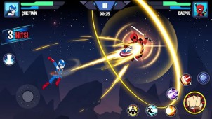 Stickman Superhero - Super Stick Heroes Fight ekran görüntüleri
