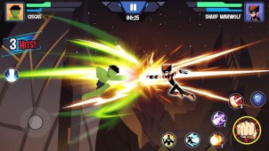 Stickman Superhero - Super Stick Heroes Fight ekran görüntüleri