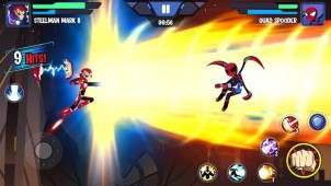 Stickman Superhero - Super Stick Heroes Fight ekran görüntüleri