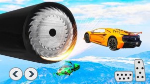 Superhero Car Stunts - Racing Car Games ekran görüntüleri