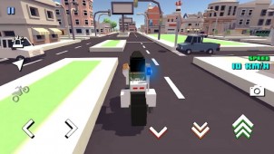 Blocky Moto Racing Bike Rider ekran görüntüleri