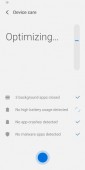 Device Care ekran görüntüleri