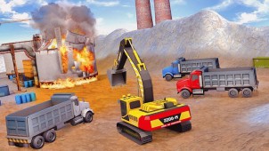 Excavator Crane Driving Sim ekran görüntüleri