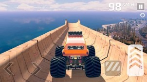 Monster Truck Stunt - Car Game ekran görüntüleri