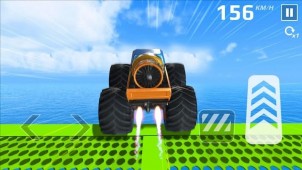 Monster Truck Stunt - Car Game ekran görüntüleri