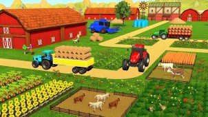 Real Tractor Driving Simulator ekran görüntüleri