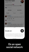 Threads ekran görüntüleri