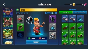 Autogun Heroes: Run and Gun ekran görüntüleri