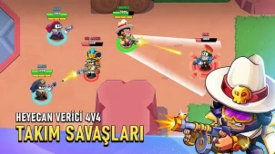 Battle Stars - 4v4 Multiplayer ekran görüntüleri