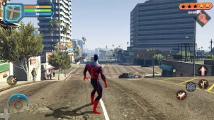 Gangster Crime: Rope Hero City ekran görüntüleri