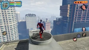 Gangster Crime: Rope Hero City ekran görüntüleri