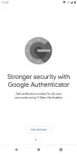 Google Authenticator ekran görüntüleri