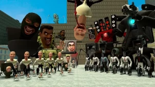 Nextbots In Backrooms: Sandbox ekran görüntüleri