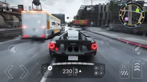 Real Car Driving: Race City 3D ekran görüntüleri