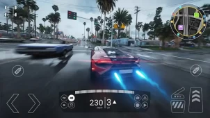 Real Car Driving: Race City 3D ekran görüntüleri