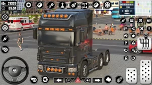 Real Truck Parking Games 3D ekran görüntüleri