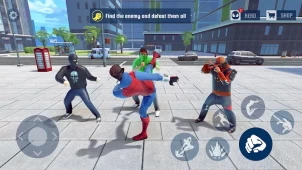 Spider Fighting: Hero Game ekran görüntüleri