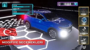 TOGG T10X Türk Araba Oyunu ekran görüntüleri