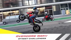 Traffic Bike Rush Driving City ekran görüntüleri