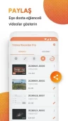 Vidma Recorder Ekran Kaydedici ekran görüntüleri
