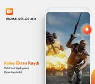 Vidma Recorder Ekran Kaydedici ekran görüntüleri