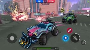 Battle Cars: 3D Shooting Race ekran görüntüleri