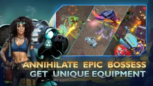 Mech vs Aliens: War Robots RPG ekran görüntüleri