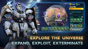 Mech vs Aliens: War Robots RPG ekran görüntüleri