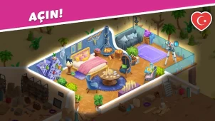 Open House: Match 3 ekran görüntüleri