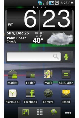 ADW Launcher Teması Nexus S Gingerbread
