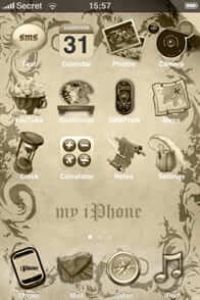 iPhone Sephia Teması