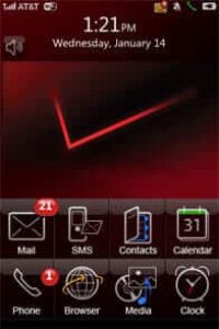 Blackberry PerfectStorm 2.0 Teması