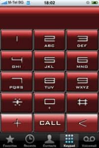 Dialer Metal Red 1.1 Teması