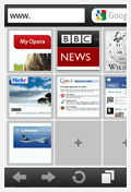 Opera Mobile v10.10 Beta Opera İnternet Tarayıcı