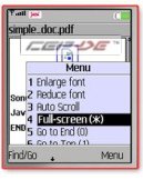 Mobile Pdf v1.02 Telefonda pdf Dosyalarını Açma