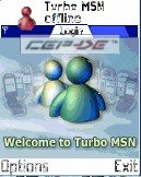 Turbo MSN v1.92 Telefon İçin Messenger