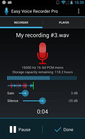 Easy Voice Recorder Pro v1.7.3