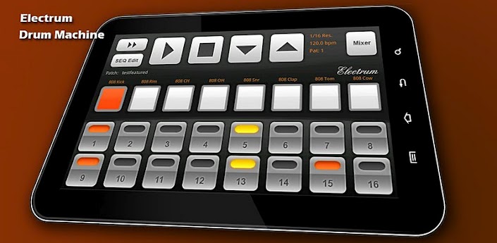 Electrum Drum Machine/Sampler v4.7.6 Elektronik Davul 