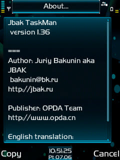 Jbak TaskMan v1.41  Unsigned