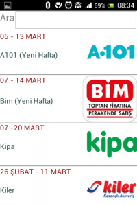 Katalog ve Broşür Merkezi ( Bim, A101)
