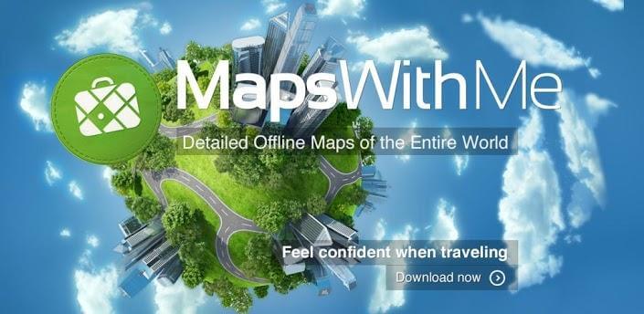 Maps With Me Pro Offline Harita v2.5.1