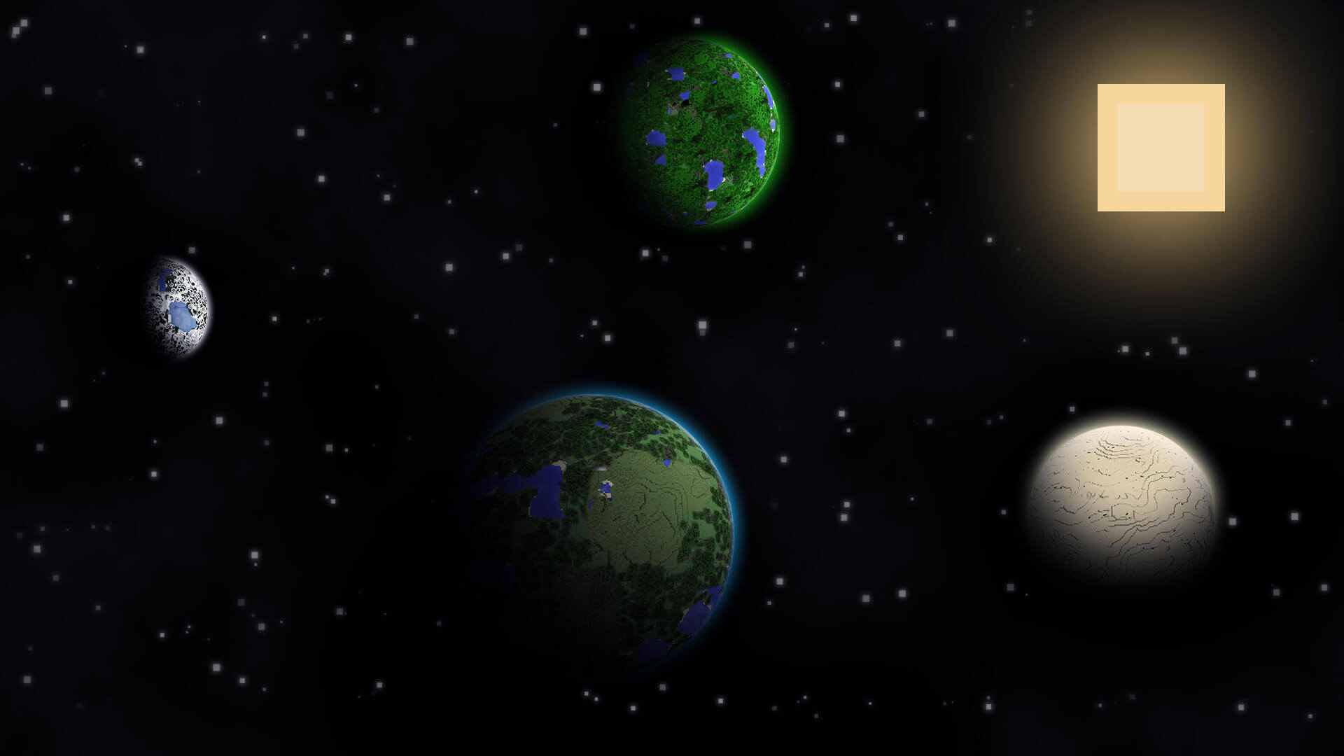 Space Mod For Minecraft PE