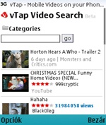 vTap-Launcher v1.3 N97 ve 5800 İnternetten (Youtube) Video İzleme Programı İndir