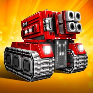 Bloklu Arabalar (Blocky Cars) - Tank oyunları