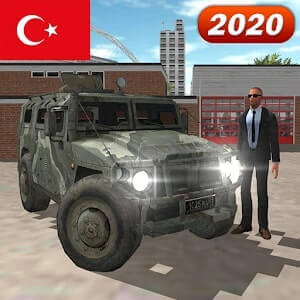 Şehirde Askeri Araç Sürme ve Araba Oyunu 2020