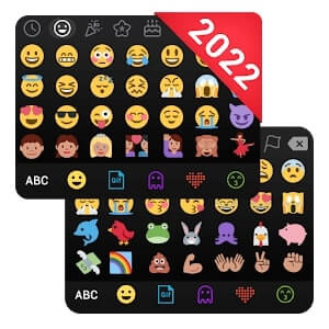 Emoji klavye - GIF, Çıkartmalar