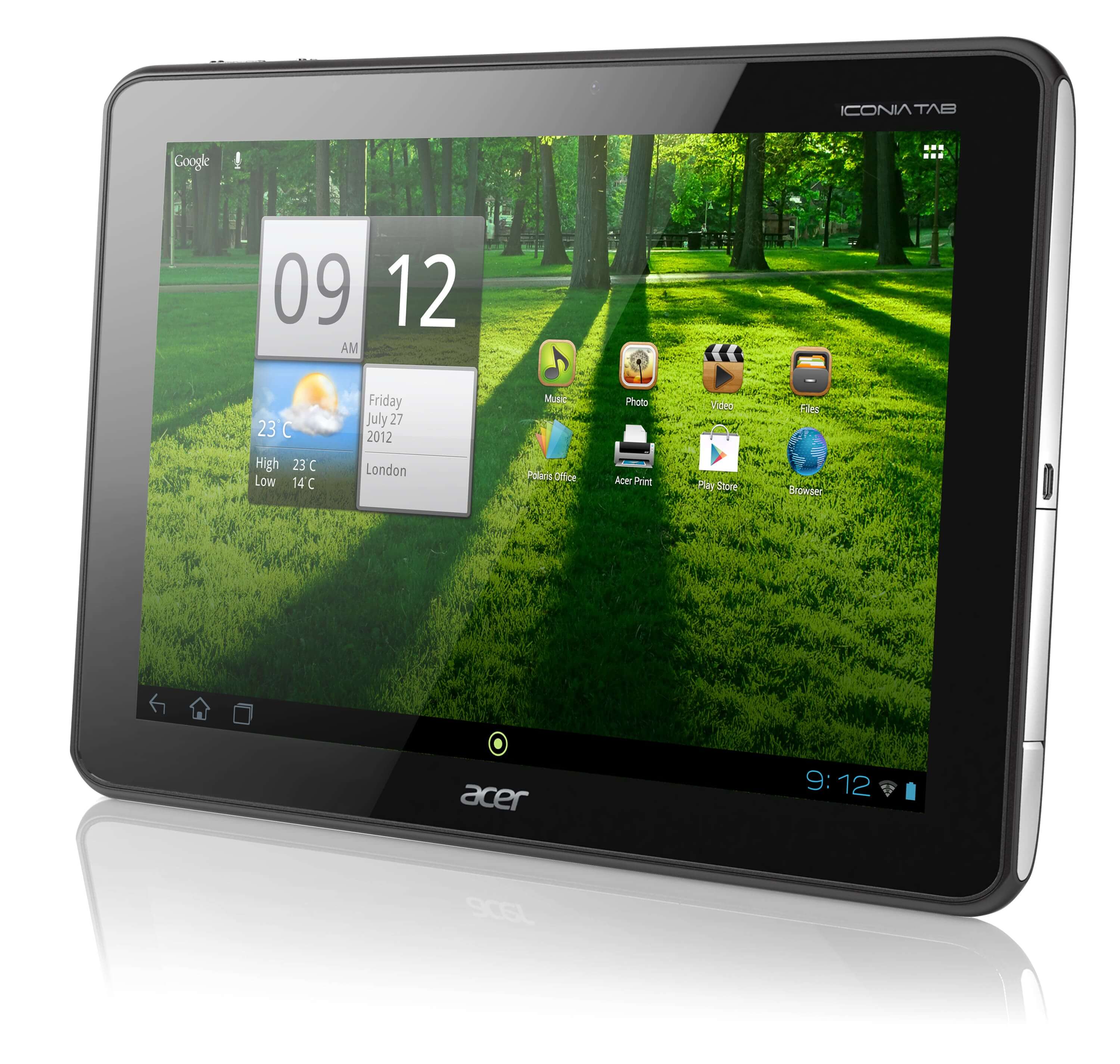 Acer Iconia Tab A700 resimleri
